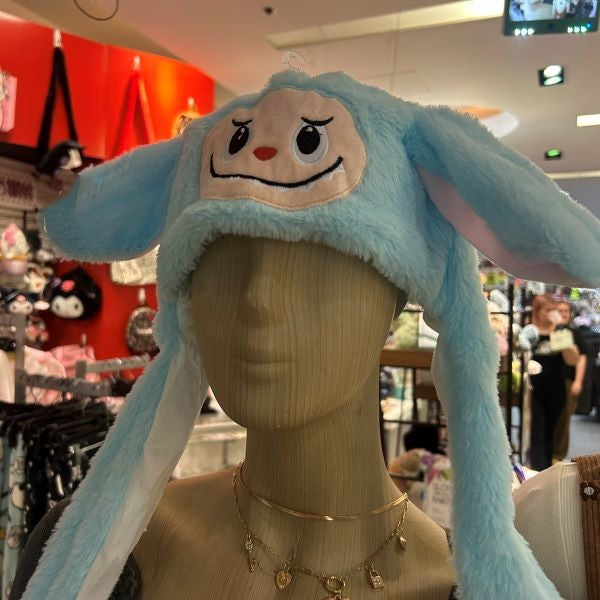 Hat - Plush Monster - Blue - hotRAGS.com