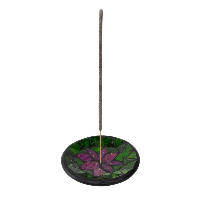 Incense Burner - Lotus Glass