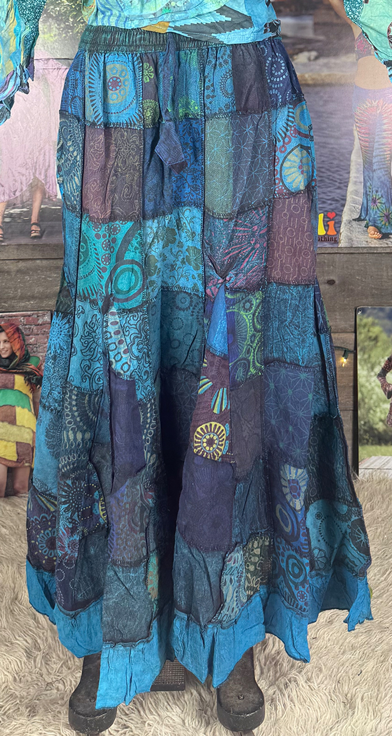 Skirt - Maxi Patchwork - hotRAGS.com