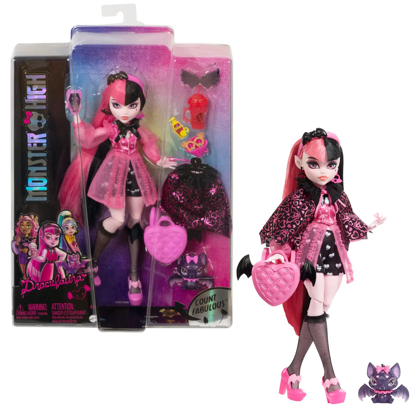 Figure - Mattel Monster High Draculaura Doll - hotRAGS.com