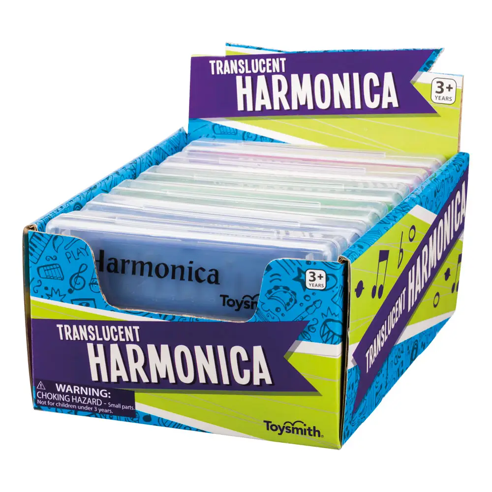 Toy - Harmonica Translucent - hotRAGS.com