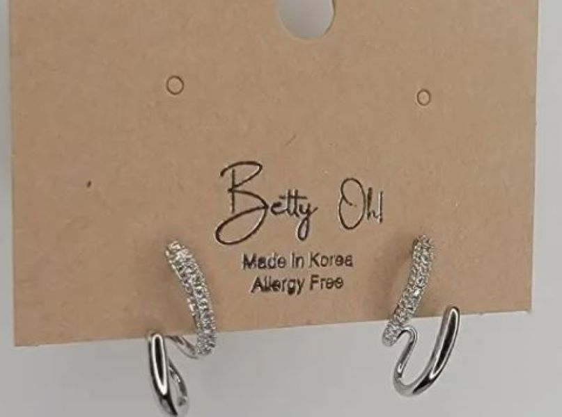 Earrings - Elegant - Silver - hotRAGS.com