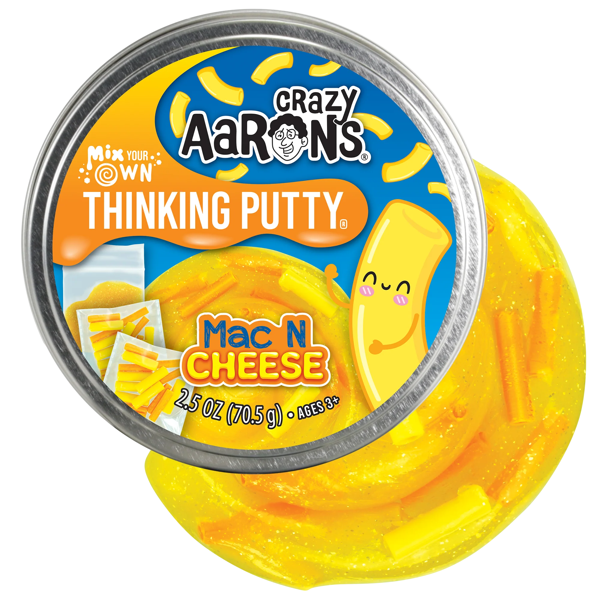Toy - Crazy Aaron Mac Cheese Putty - hotRAGS.com