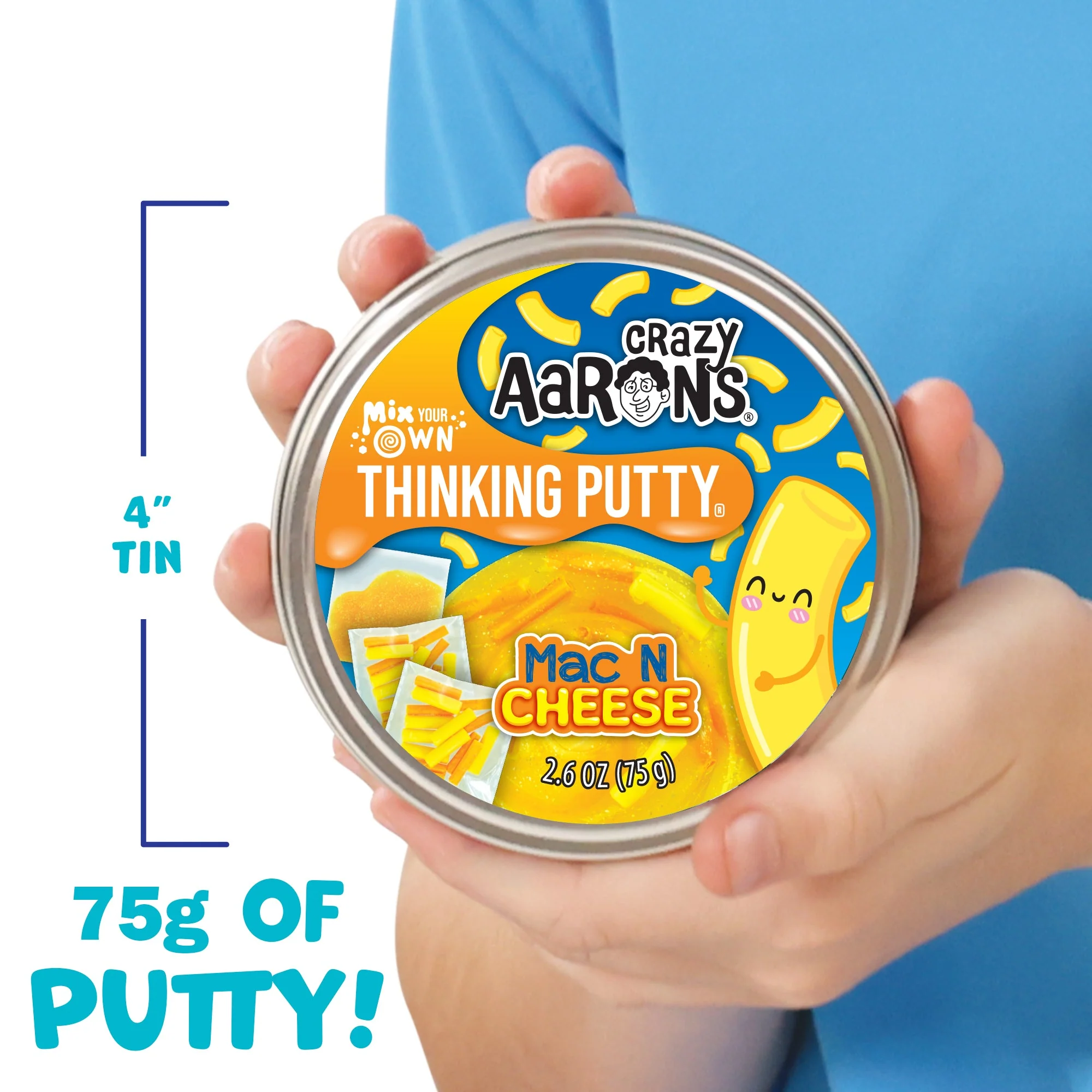 Toy - Crazy Aaron Mac Cheese Putty - hotRAGS.com