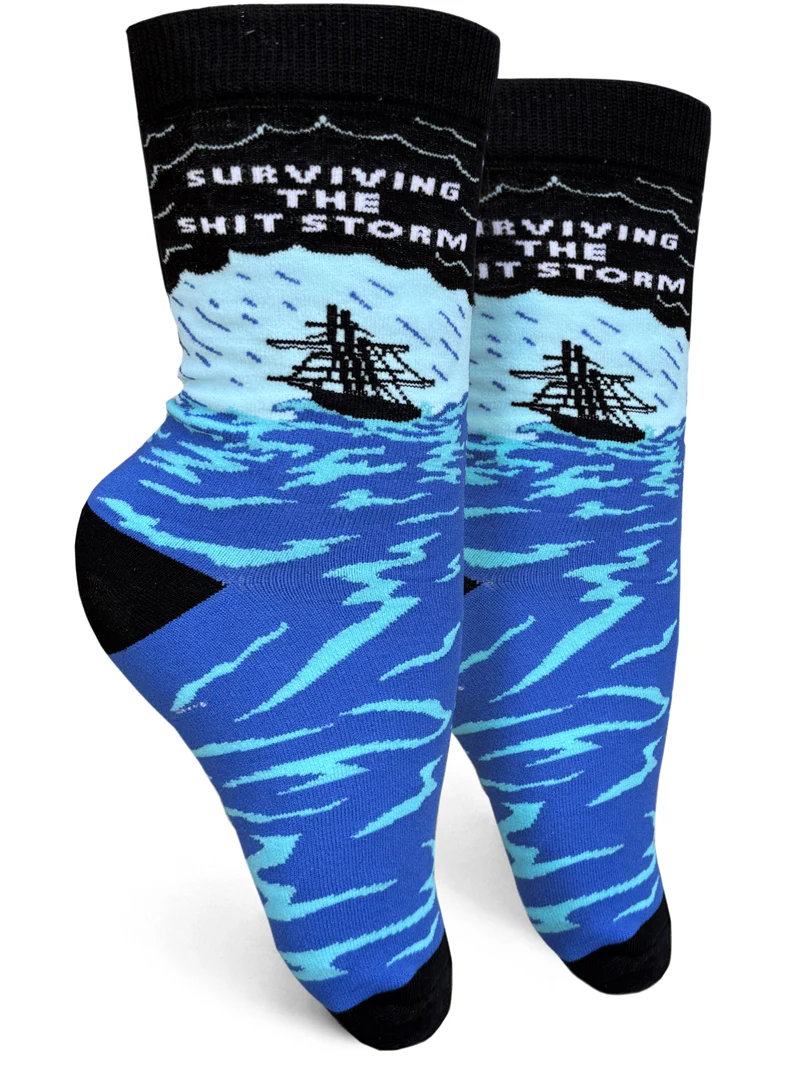 Socks - Surviving Shit Show - hotRAGS.com