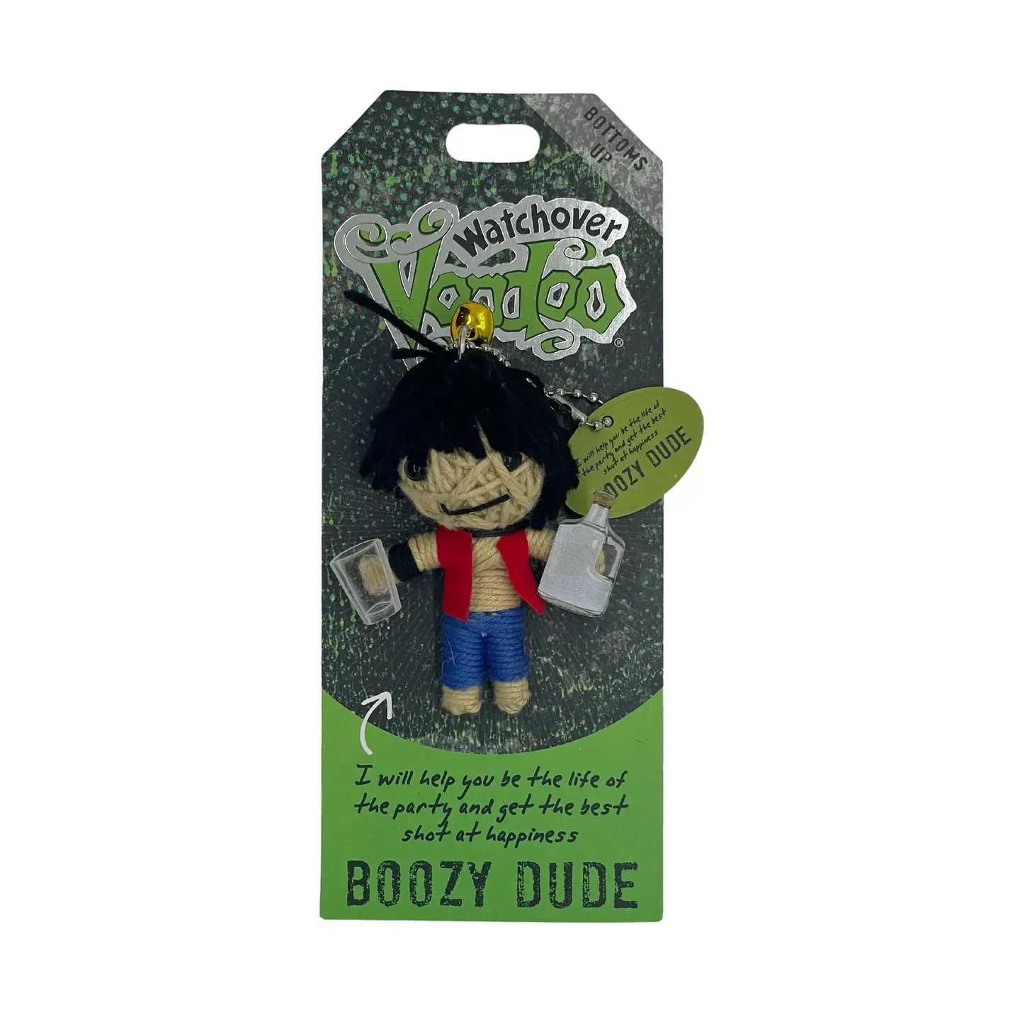 Keychain - Voodoo Doll - Boozy Dude - hotRAGS.com