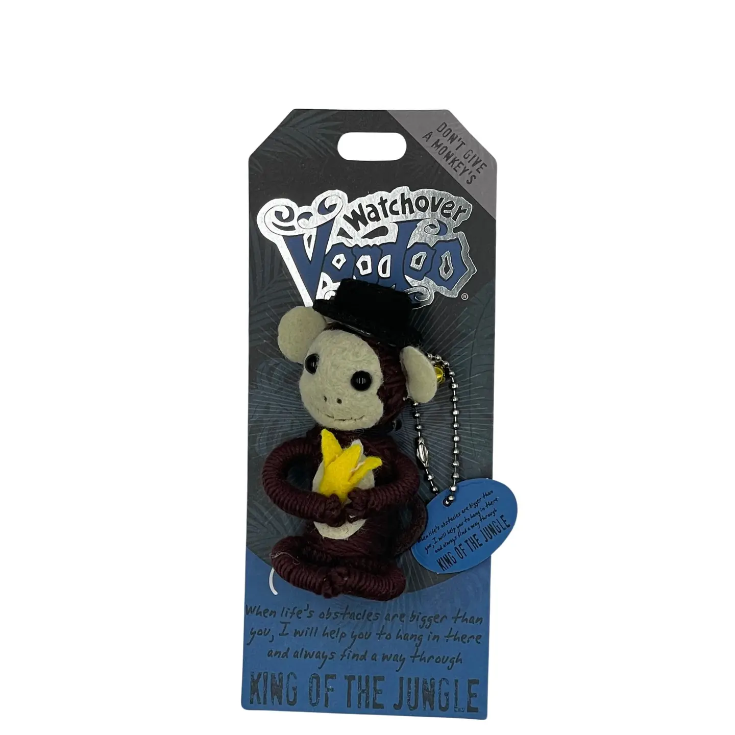 Keychain - Voodoo Doll King Of Jungle - hotRAGS.com