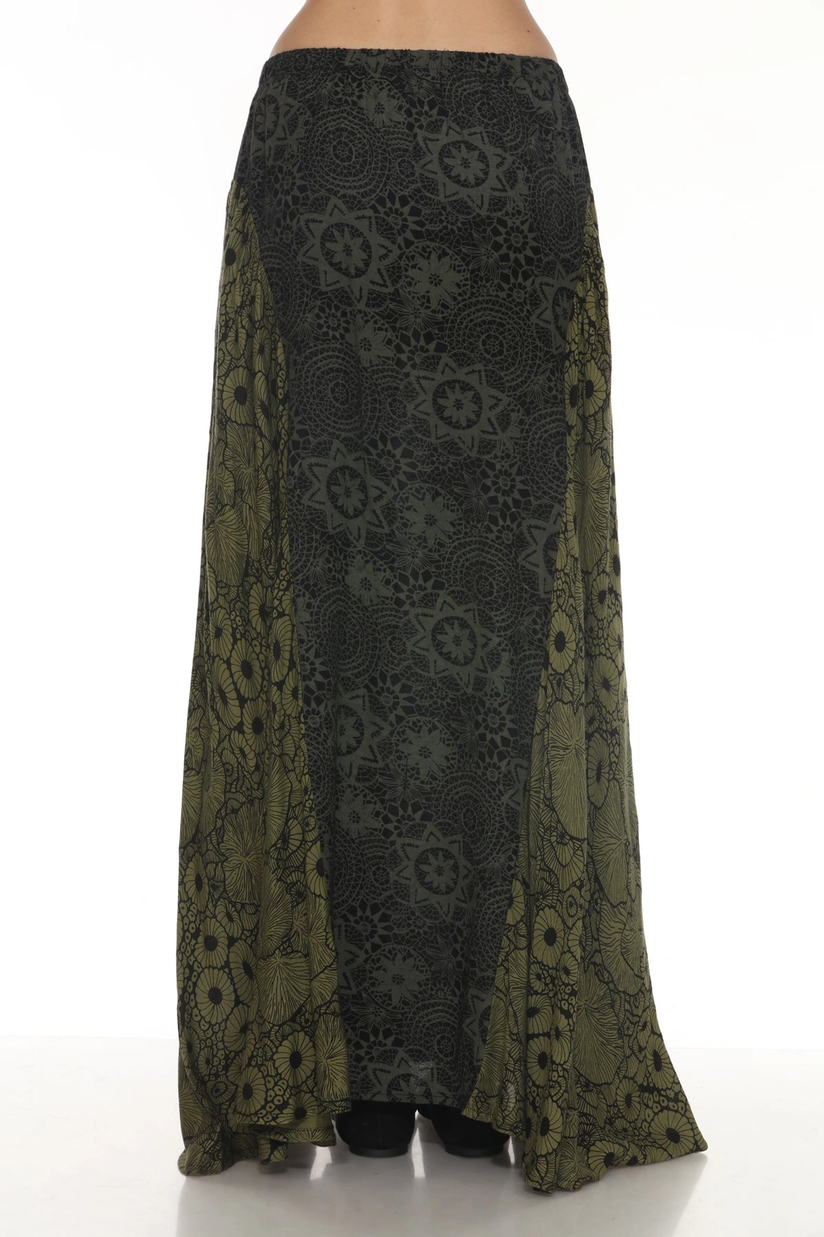 Skirt - Maxi Flowy Lace - Forest - hotRAGS.com