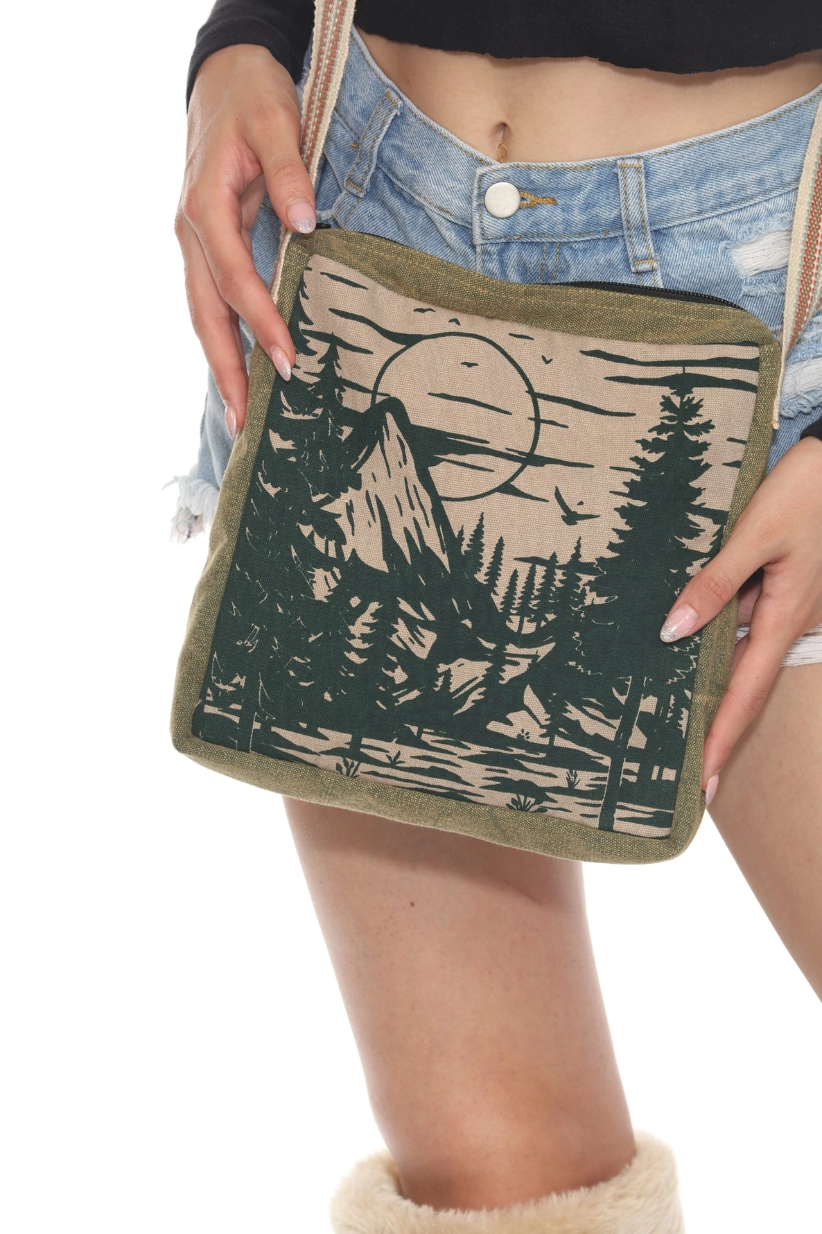 Bag - Scenic Forest - Sage - hotRAGS.com