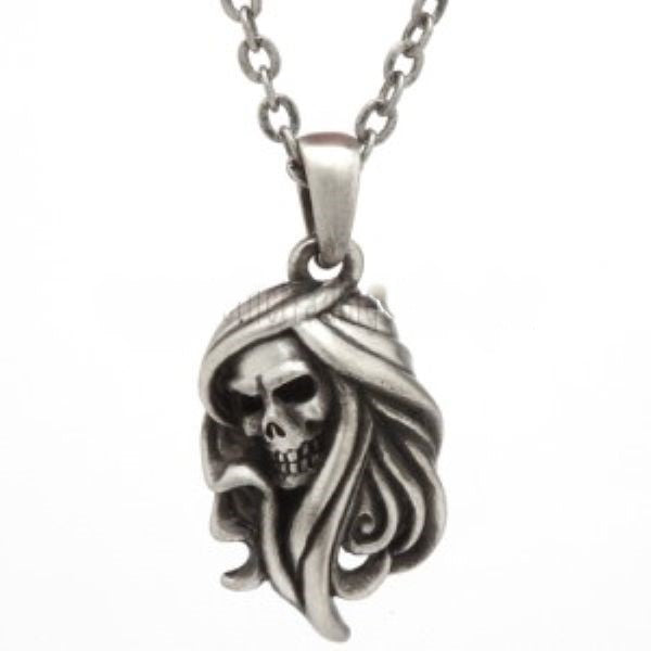 Necklace - Reaper Skull - hotRAGS.com