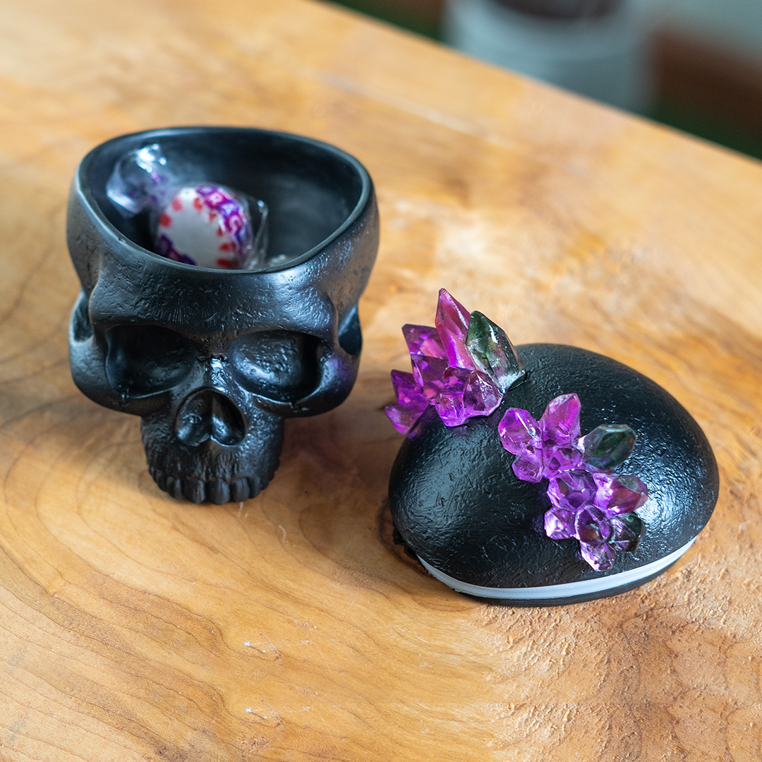 Box - Skull Crystal Stash - hotRAGS.com