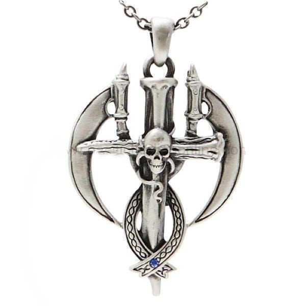 Necklace - Skull Cross - hotRAGS.com