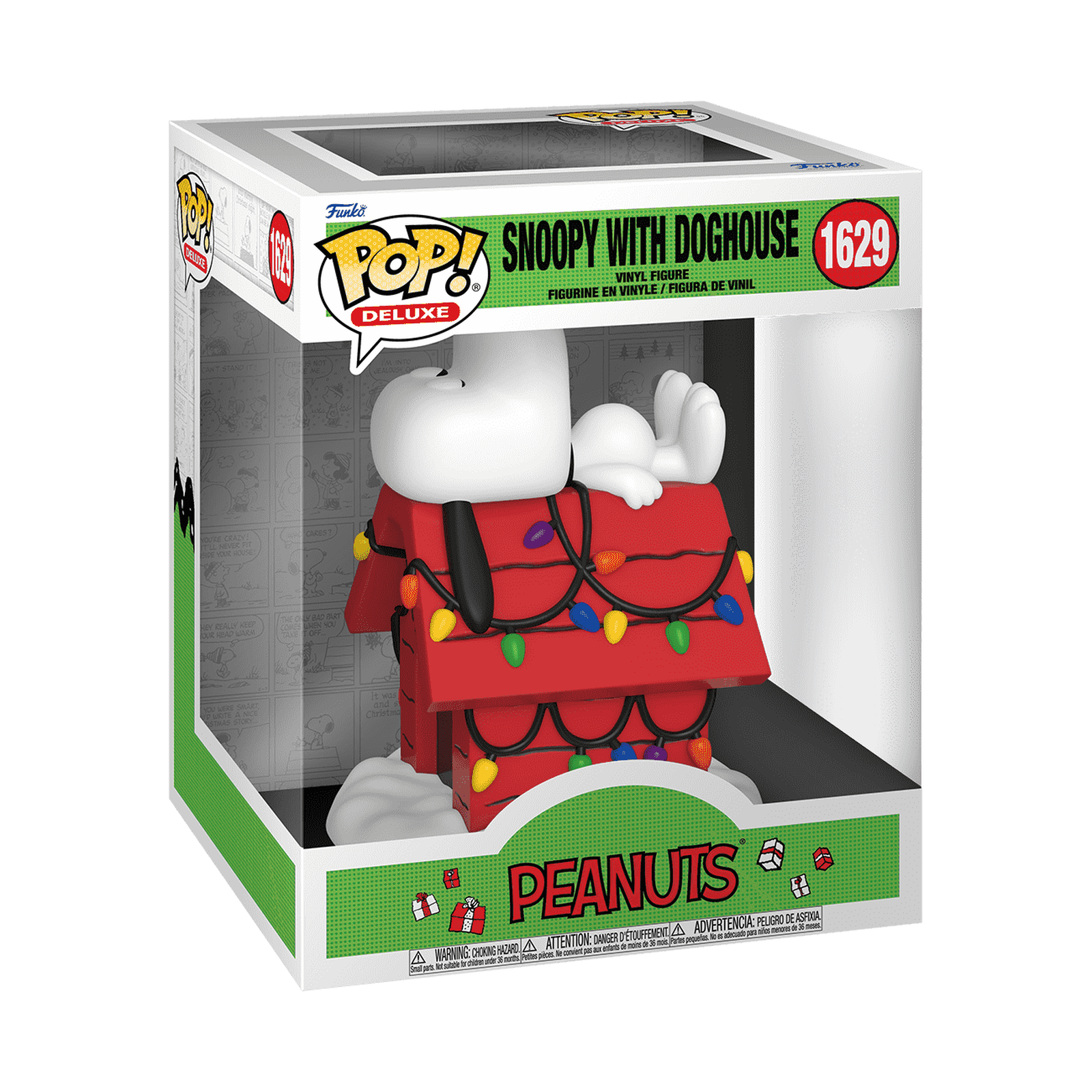 Funko Deluxe Snoopy Doghouse - Christmas Lights - hotRAGS.com