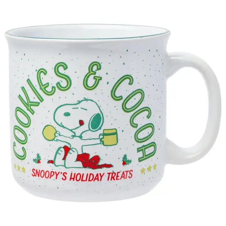 Mug - Snoopy Cookies Holiday Cocoa Mug - 20oz - hotRAGS.com