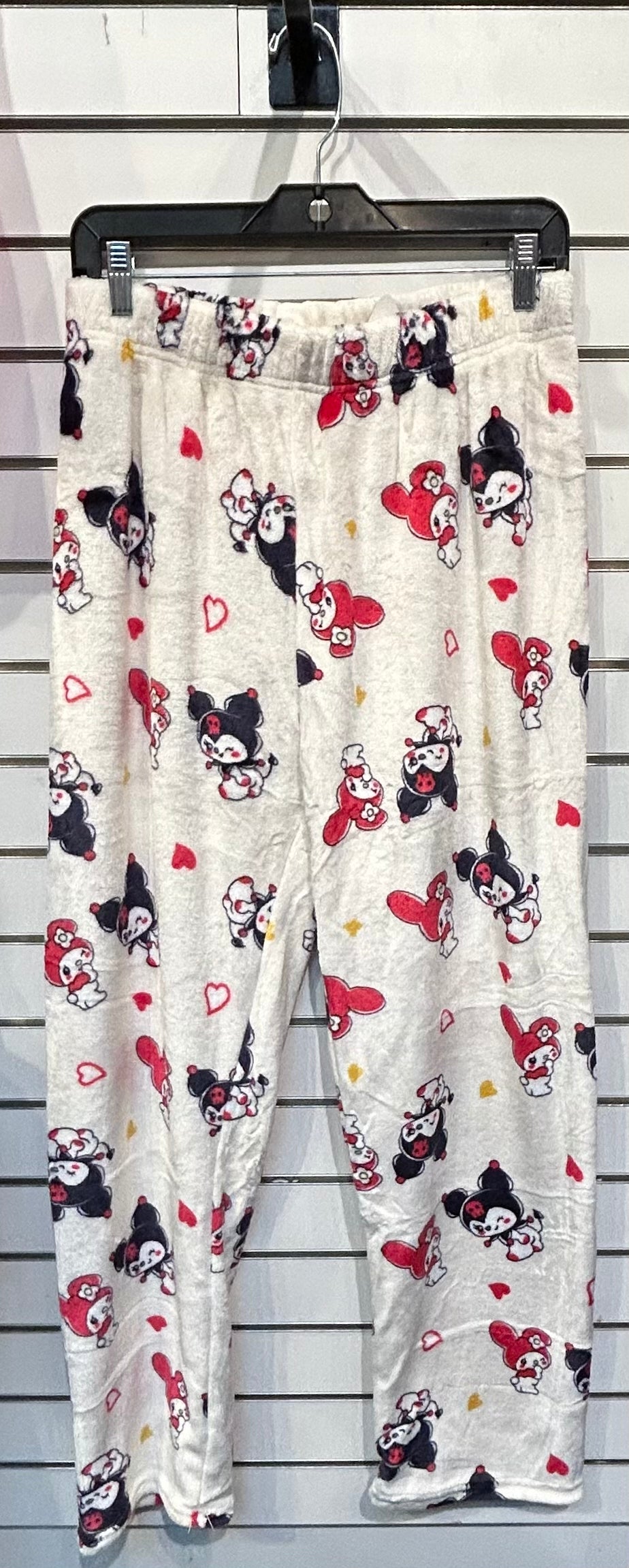 Pants - Kuromi My Melody Plush -White - hotRAGS.com