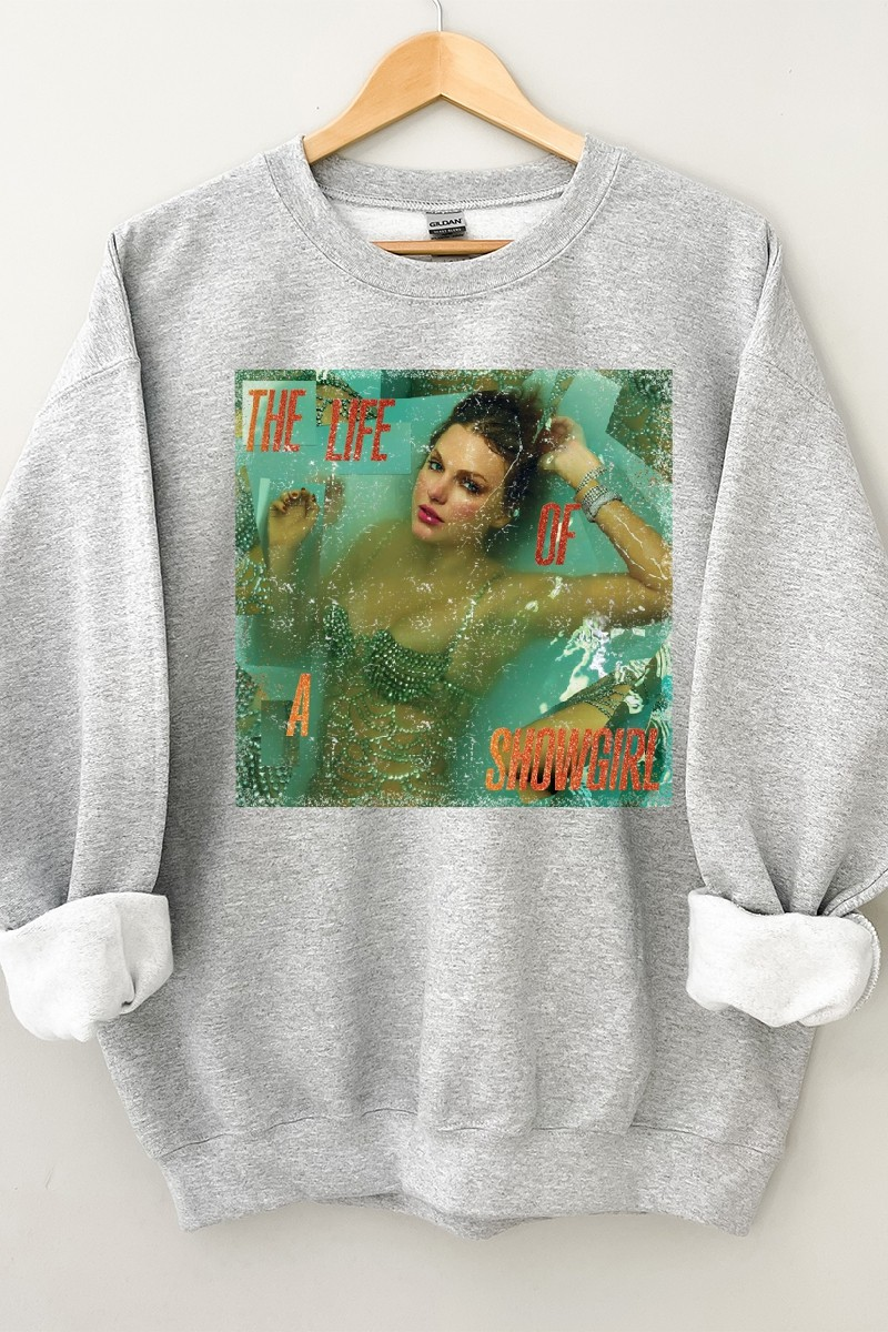 Sweatshirt - Ts Showgirl - Grey - hotRAGS.com