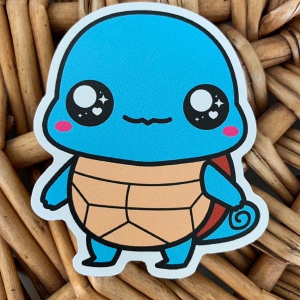Sticker - Squirtle Vinyl - hotRAGS.com