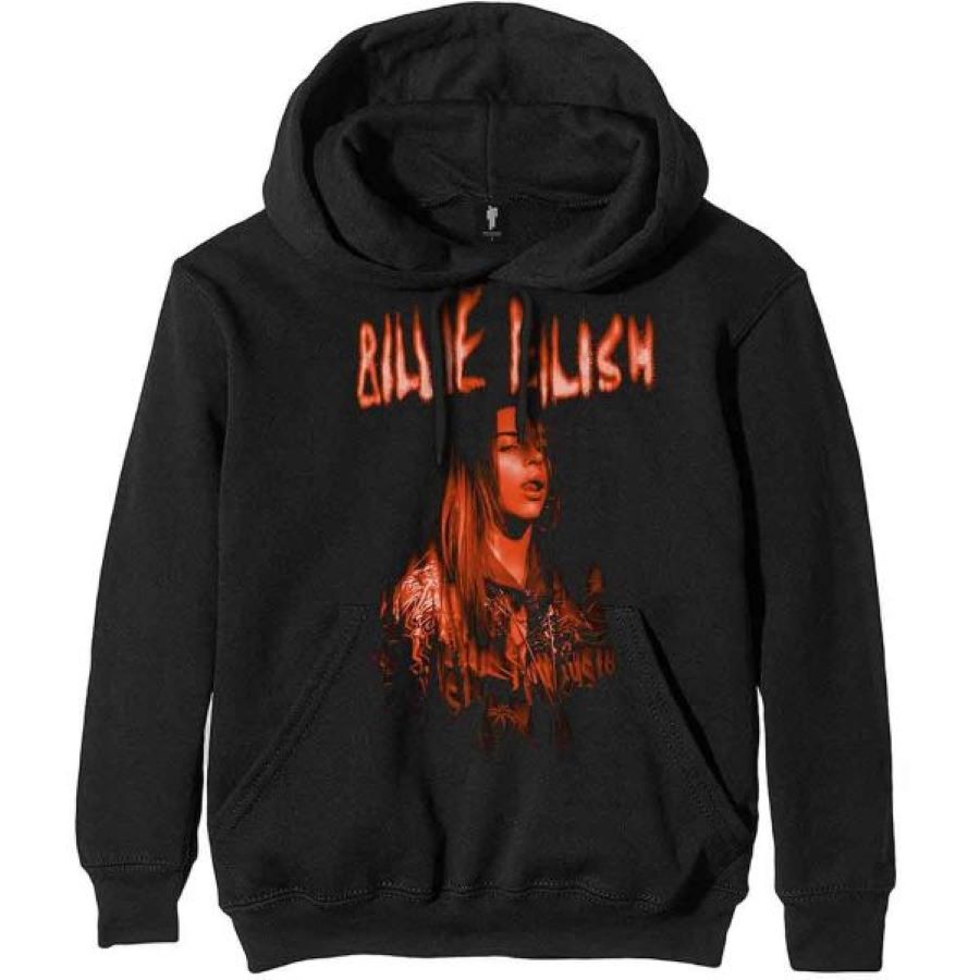 Hoodie - Billie Eilish Spooky Log - hotRAGS.com