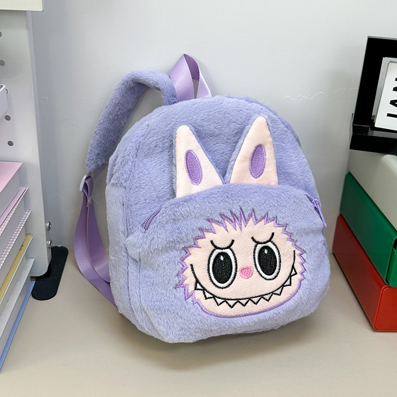 Backpack - Monster Plush - Purple - hotRAGS.com