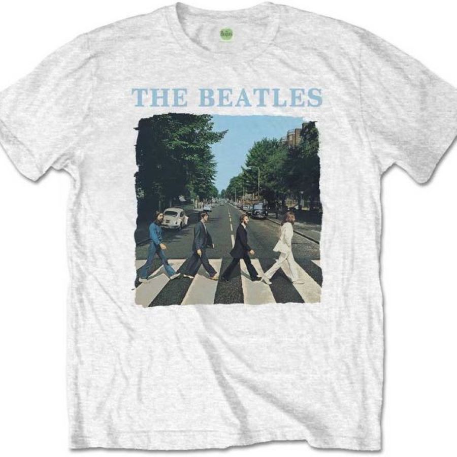 T SHIRT - Beatles Abbey Road - White - hotRAGS.com