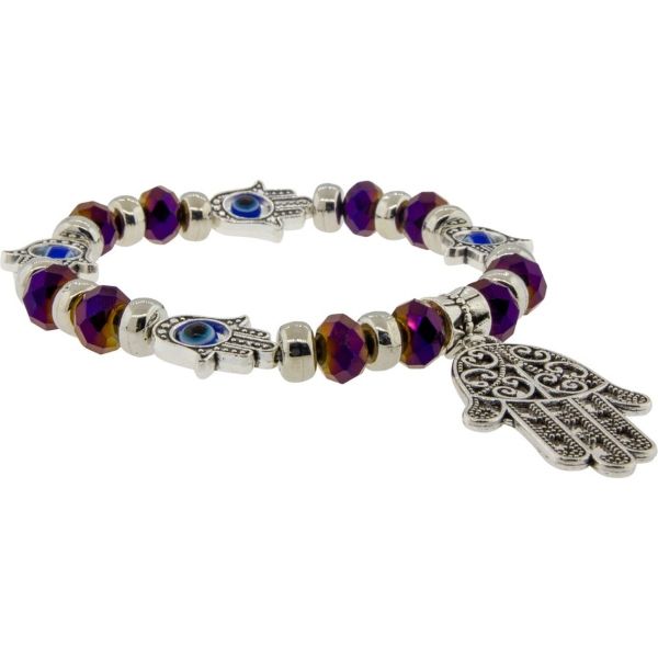 Bracelet - Hamsa Evil Eye - hotRAGS.com