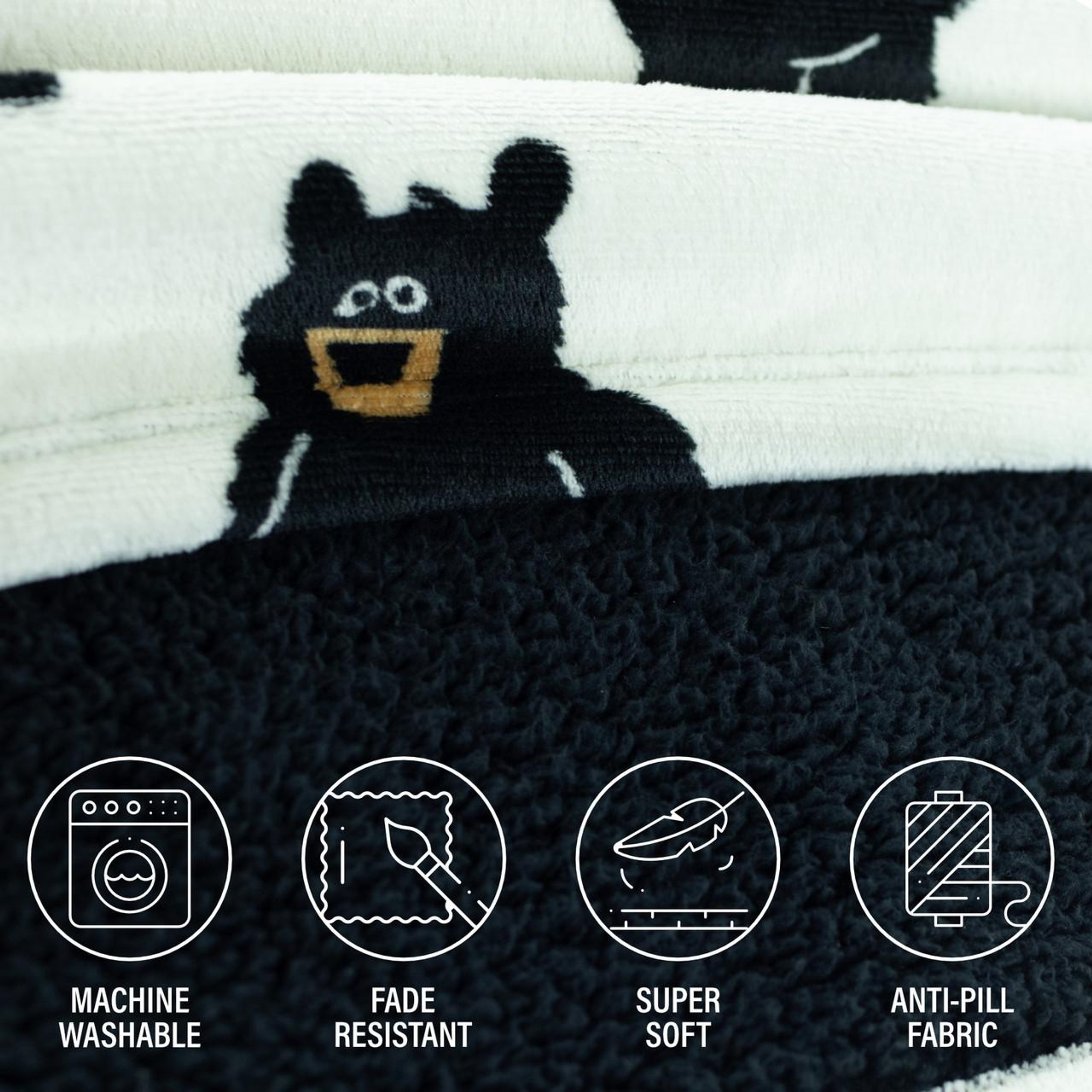 Hoodie Blanket - Family Bear - hotRAGS.com