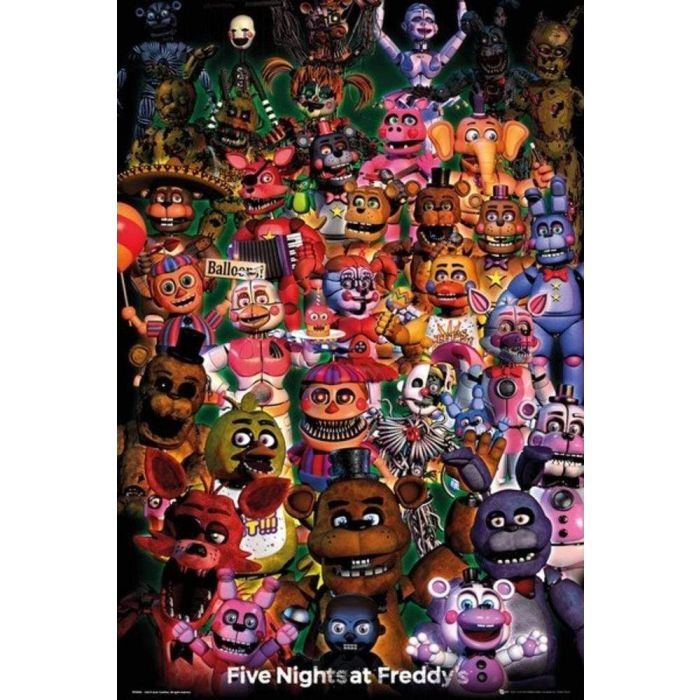 Poster - FNAF Characters - hotRAGS.com