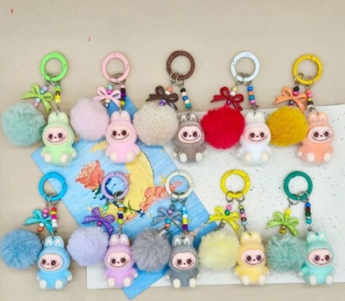 Keychain - Monster Puff - Assorted