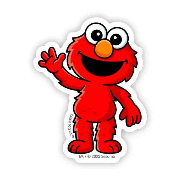 Sticker - Elmo Sesame Street