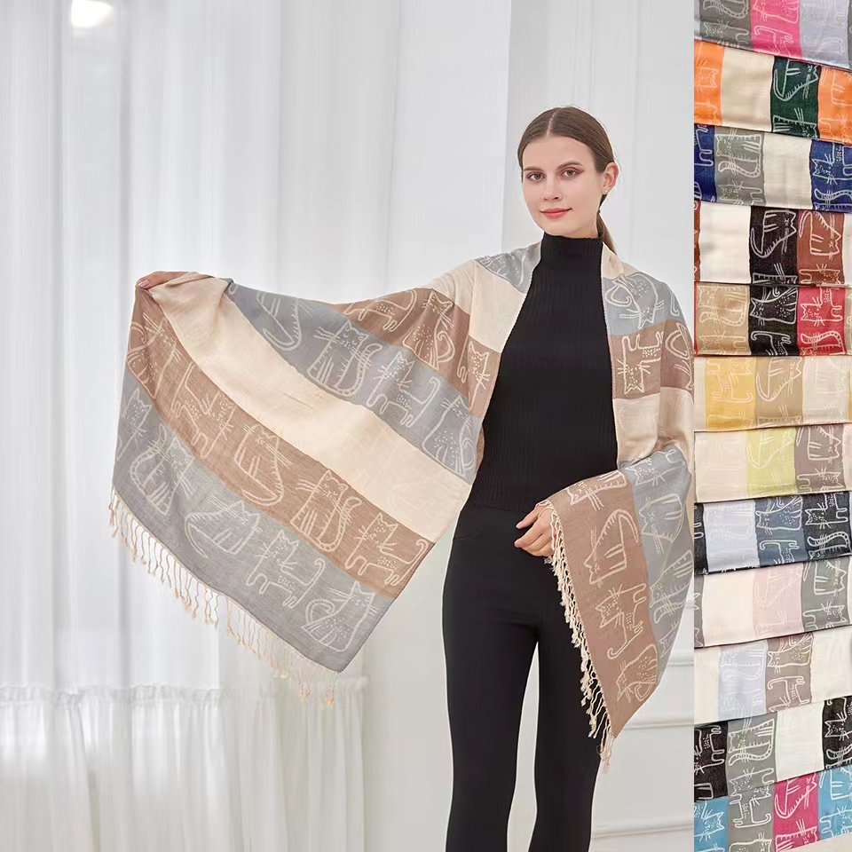 Pashmina - Cat Assorted Colors - hotRAGS.com