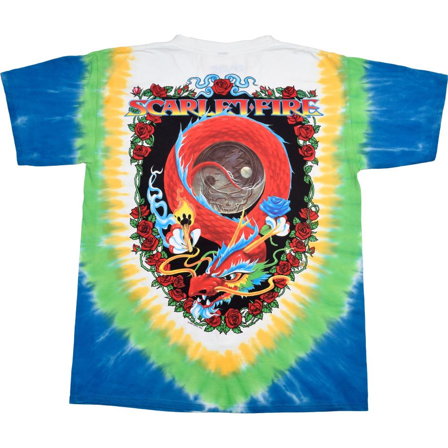 T SHIRT - Grateful Dead Scarlet Fire