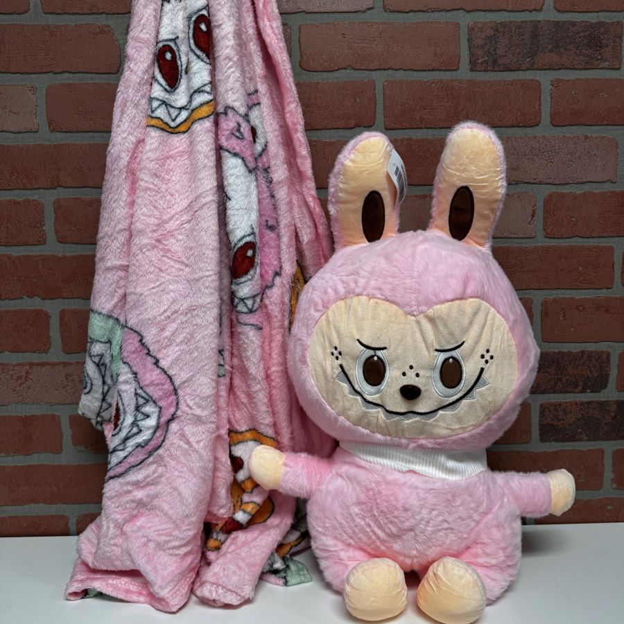 Plush - Monster With Blanket