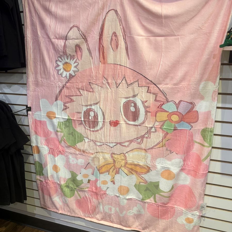 Blanket - Monster - Pink