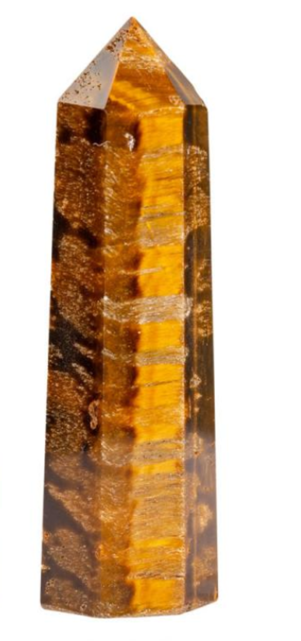 Crystal Obelisk - Tigers Eye