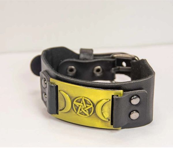 Bracelet - Vegan Leather 3 Moon
