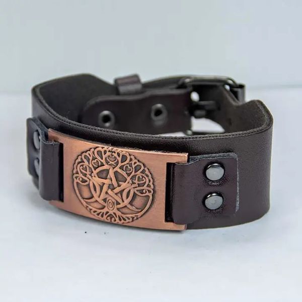Bracelet - Vegan Leather Tree