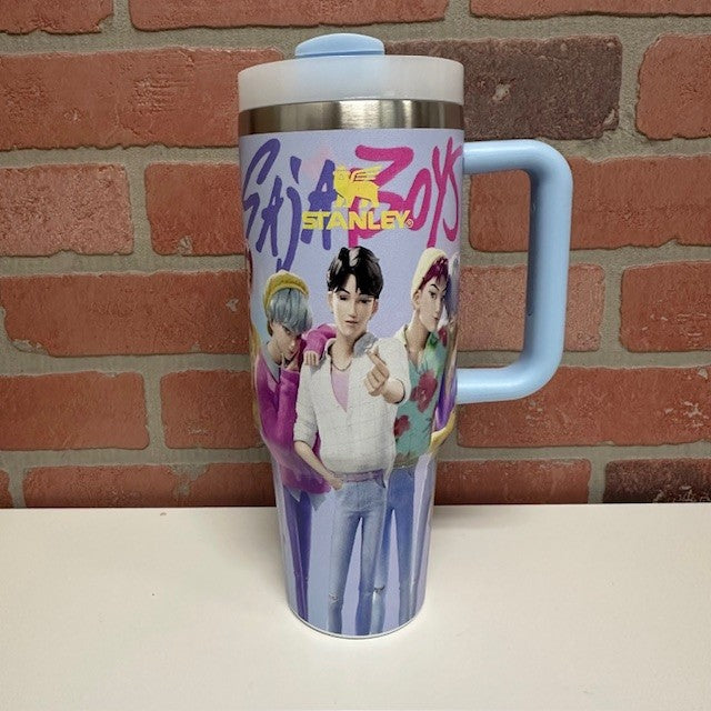 Tumbler Stanley Kpop Saja Blue