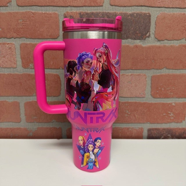 Tumbler - Steel Stanley Kpop - Hot Pink Girls