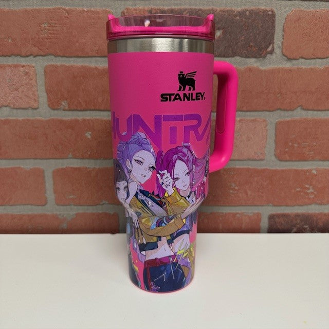 Tumbler - Steel Stanley Kpop - Hot Pink Girls