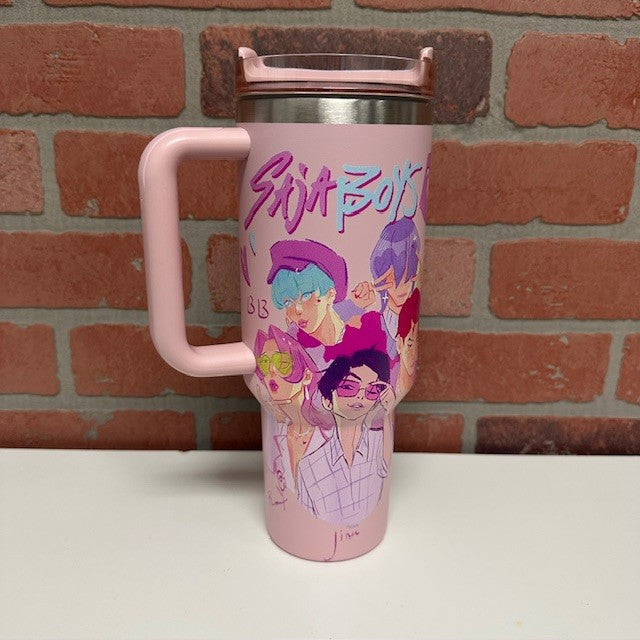 Tumbler - Steel Stanley Kpop - Light Pink