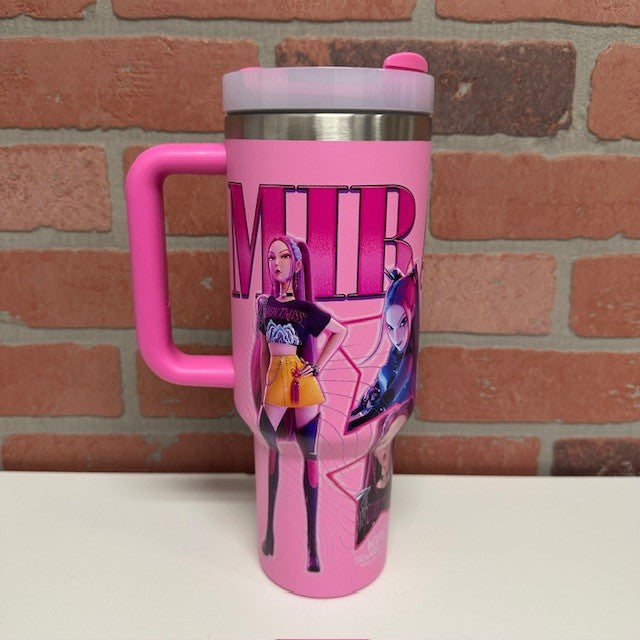 Tumbler - Steel Stanley Kpop - Pink Girls Cat