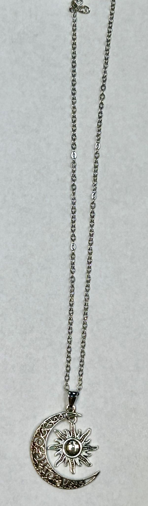 Necklace - Moon Sun - Silver Center - hotRAGS.com