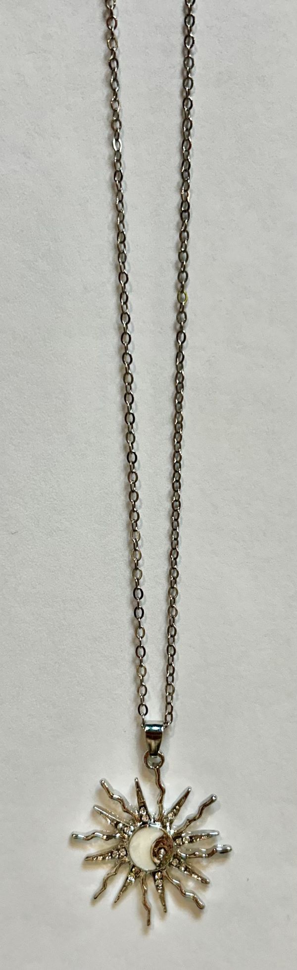 Necklace - Sun - Silver - hotRAGS.com