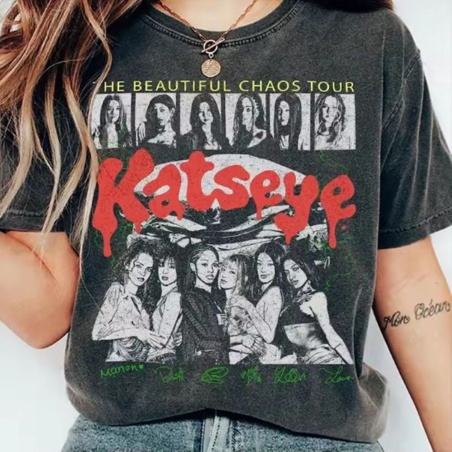 T Shirt - Katseye Beautiful Chaos