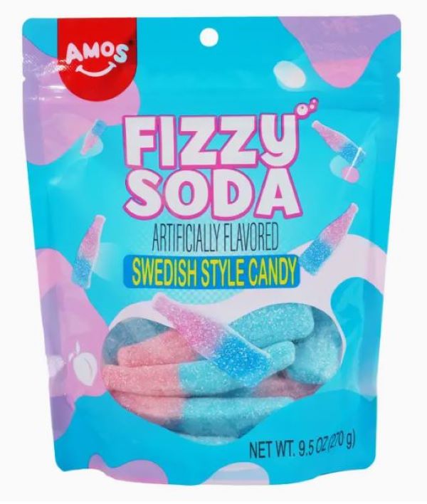 Candy - Swedish Fizzy Soda 9.5oz