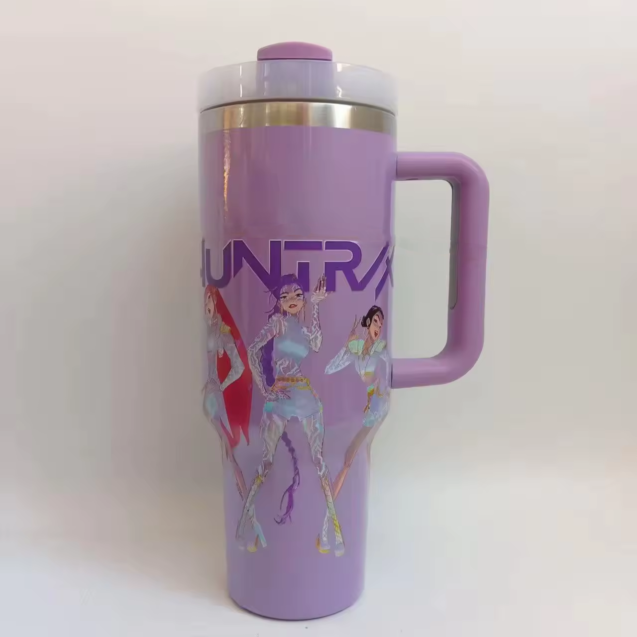 Tumbler - Steel Stanley Kpop - Lt Purple Clear Top - hotRAGS.com