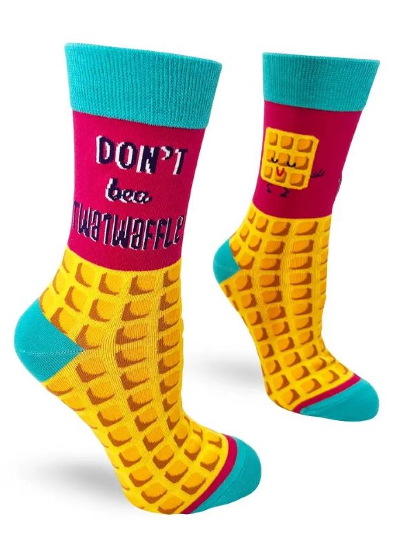Socks - Don't Be A Twatwaffle - hotRAGS.com
