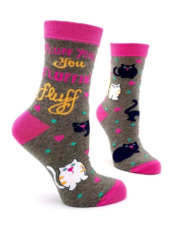 Socks - Fluff You You Fluffin - hotRAGS.com