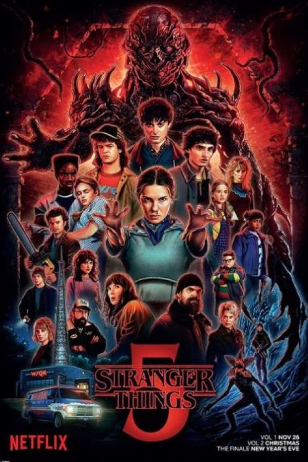 Poster - Stranger Things 5 - hotRAGS.com