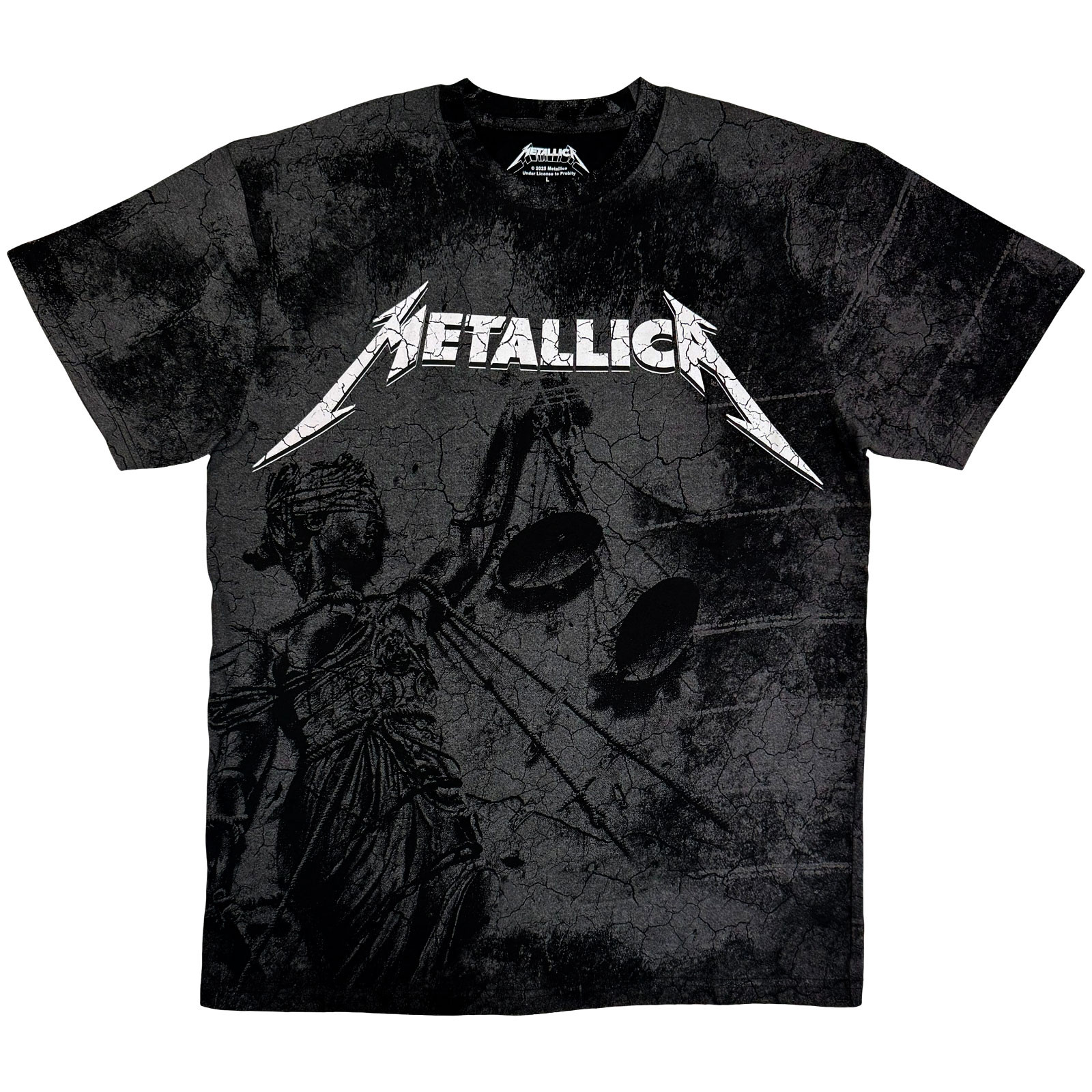T SHIRT - Metallica Justice For All - hotRAGS.com